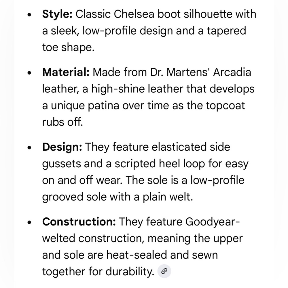 Dr. Martens Brown Leather Chelsea Boots with Red Patina - Picture 10 of 12